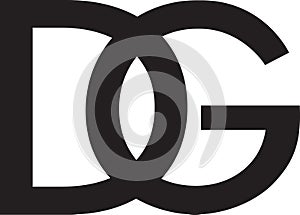 Dolce and Gabbana vector logo D and G