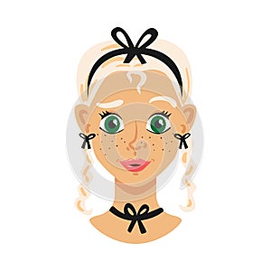 Doll Face Creator Composition