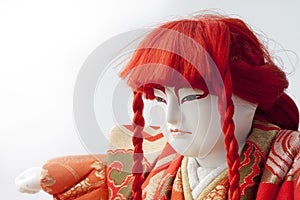 Doll of Hakata Ningyoo in japan.