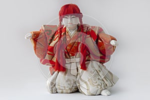 Doll of Hakata Ningyoo in japan.