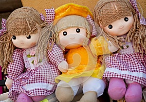 Doll shop in Sighisoara Romania