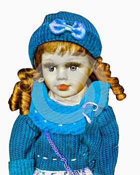 Doll Toys Isolated Collectible photo