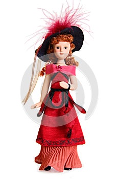 Doll in the Victorian style