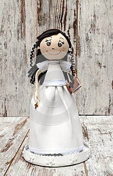 Doll with wedding dress