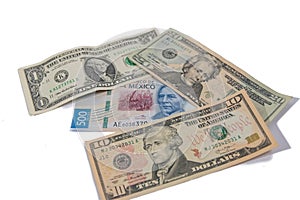 Dollar against weight