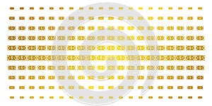 Dollar Banknote Gold Halftone Array