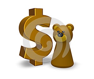 Dollar and bear