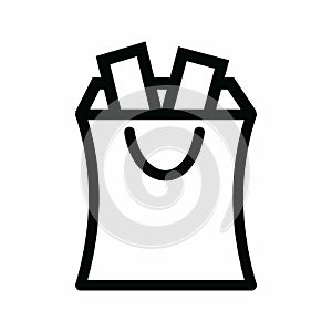 Dollar Bill icon vector