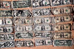 Dollar bills