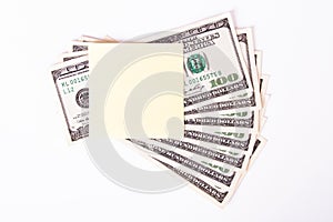Dollar Bills and Sticky Post