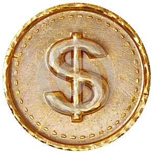 Dollar coin