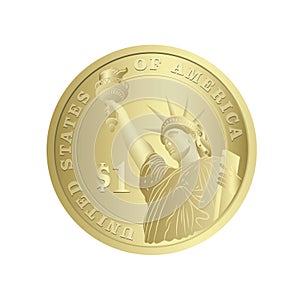 Dollar coin