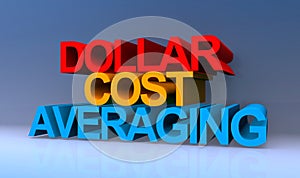 Dollar cost averaging on blue