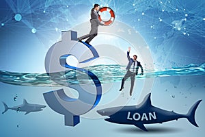 Dollar currency devaluation and exchange rate concept