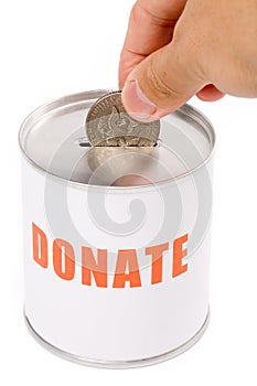 Dollar and Donation Box