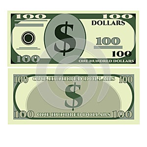 Dollar greenbacks icon, realistic style