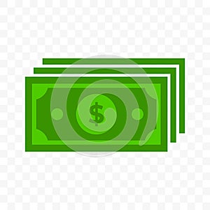 Dollar money cash vector icon, ATM bank dollar cash money payment sign