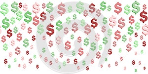Dollar money currency symbol background