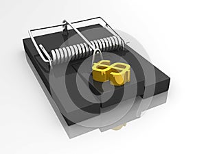 Dollar mouse trap