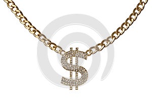 Dollar necklace photo