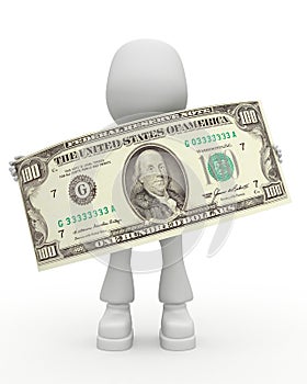 Dollar -one hundred dollars