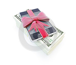 Dollar phone gift