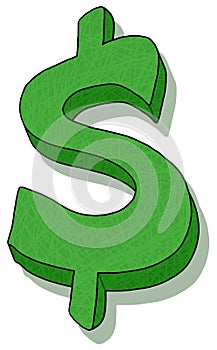 Dollar sign illustration
