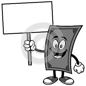 Dollar with Sign Illustration