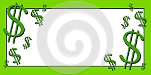 Dollar Signs Money Clip Art 3