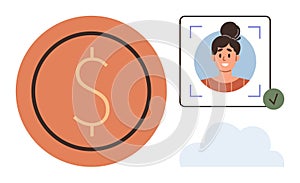 Secure Digital Payment Authentication with Biometric Verification and Cloud Integration