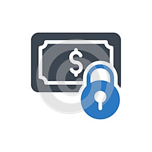 dollar vector glyph color icon