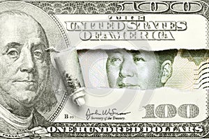 Dollar vs. Yuan photo