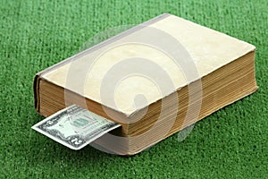 Dollars in book