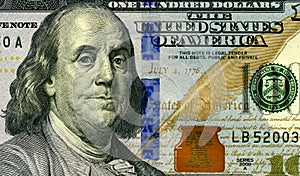 Dollars closeup