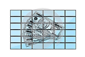 Dollars on flat panels