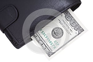 Dolárov v peňaženka 