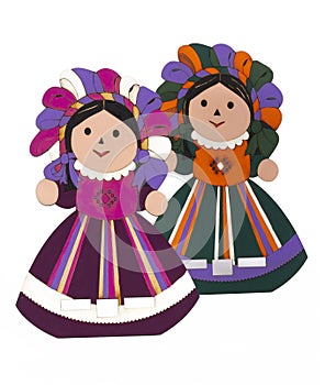 Dolls from the town of Amealco in Queretaro