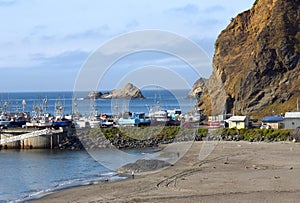 Dolly Dock in Port Orford Oregon