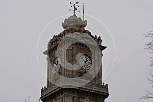 Dolmabahce clock tower