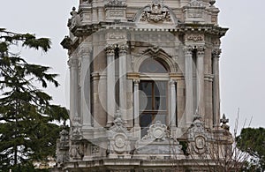 Dolmabahce clock tower
