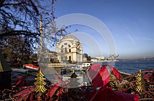 Dolmabahce mosque in Istanbul, Turkey