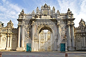 Dolmabahce palace entrance