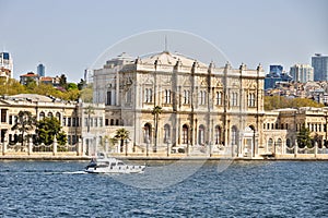 Dolmabahce palace in Istanbul