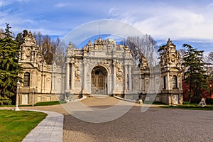 Dolmabahce palace in Istanbul