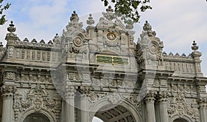 Dolmabahce Palace main gate