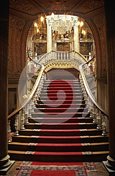 Dolmabahce stairs