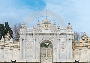 DolmabahÃ§e Palace, Istanbul, Turkey, The Main Gate