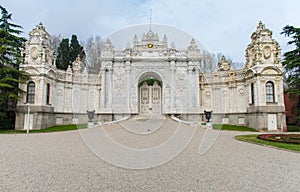 DolmabahÃ§e Palace, Istanbul, Turkey, The Main Gate