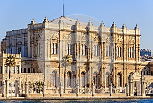 Dolmagahce palace from Marmara