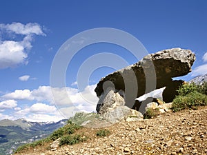 Dolmen, burial mounds, in Spain